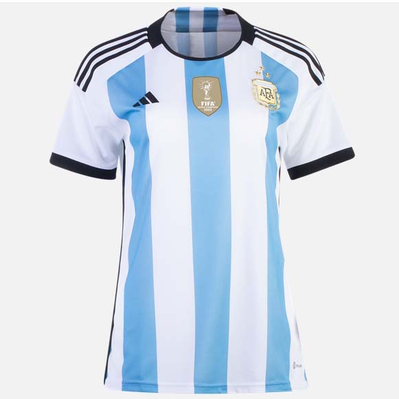 3 Estrellas Camiseta Argentina 1ª Kit Mujer 2022 2023